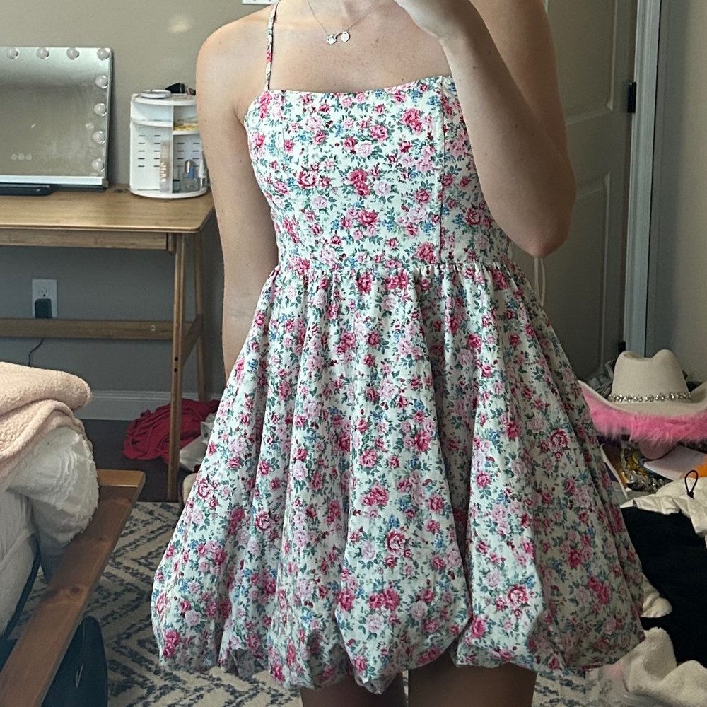 Pretty Please floral dress